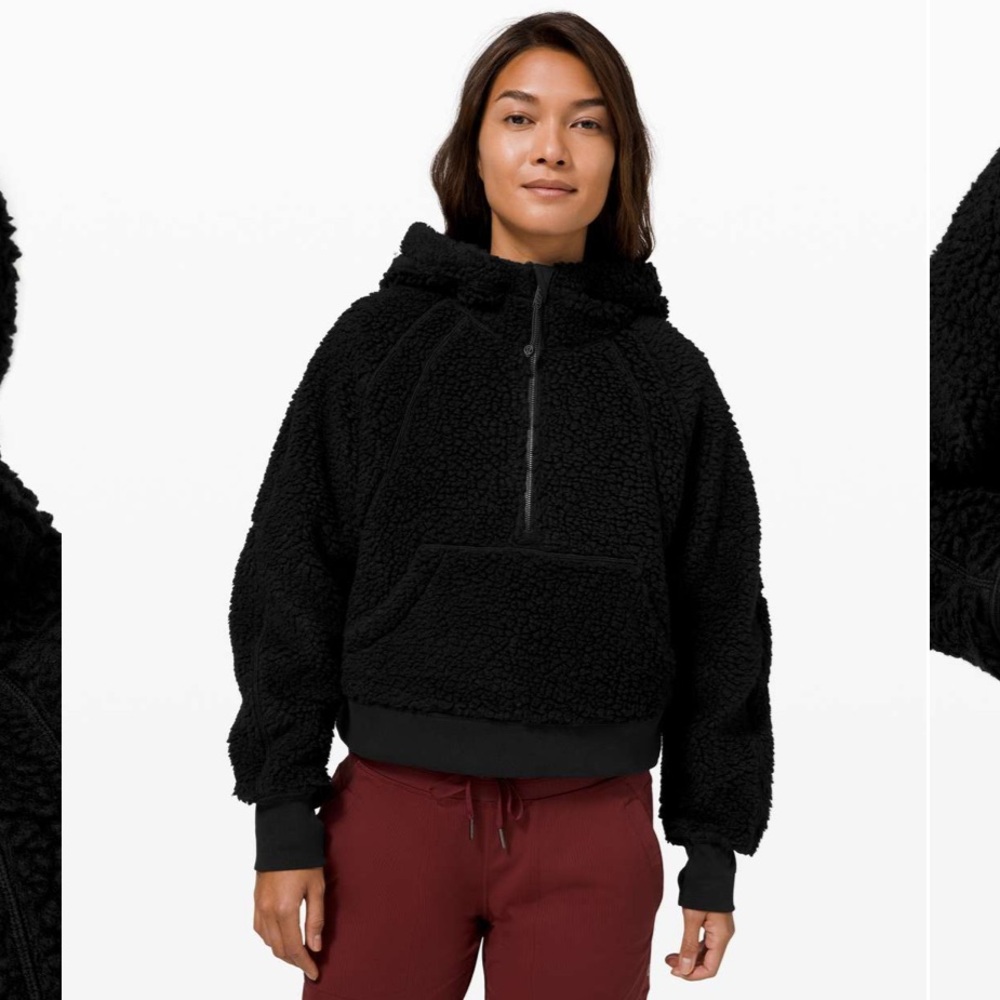 Lululemon Scuba Oversized Sherpa 1/2 Zip